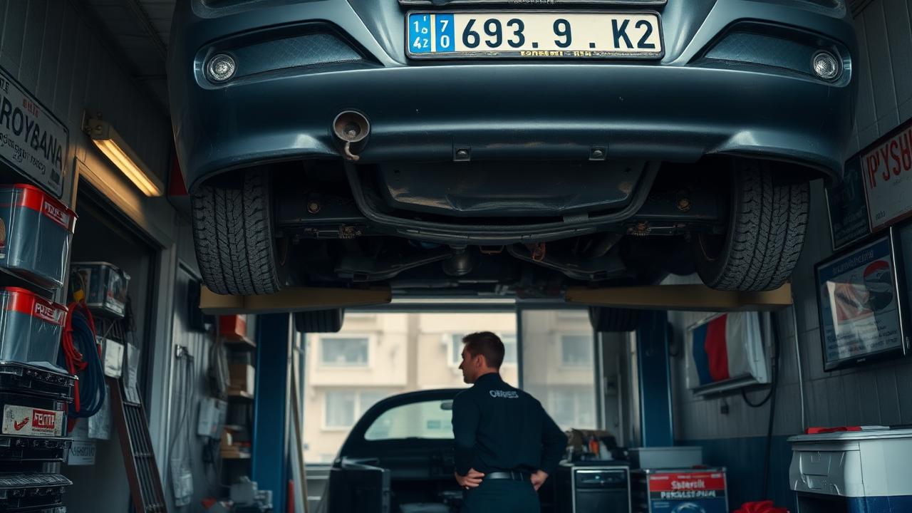 Codzienna praca w lokalnym warsztacie samochodowym w Dęblinie